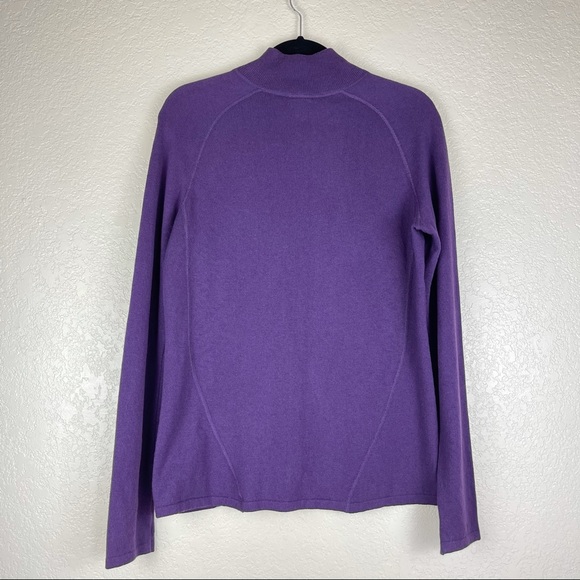 The North Face Full Zip Purple Women’s Sweater - Picture 2 of 6